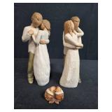 Willow Tree Together Figurines and Artefice Ottanta Decor Set