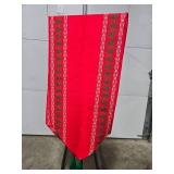 Set of 2 Holiday Table Runners with Festive Designs