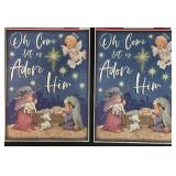 Collection of Holiday and Winter Window Gel Clings