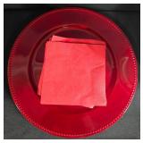 Holiday Party Supplies Collection with Serving Buckets, Utensils, Plates, and Candle