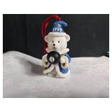 Christmas Basket with Ornaments, Gift Bows, Snowflake Decor, and Gift Bag