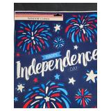 Set of Patriotic Window Clings for Independence Day and Fourth of July