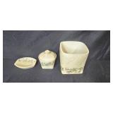 Croscill Home Bathroom Set with Towels and Ceramic Accessories