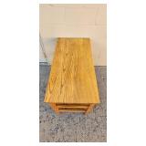 Wooden 3-Tier Open Shelf Console Table 26x40x20 Inches