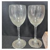 Home Decor Set with 2 Framed Art Prints, Shell Sculpture, Soap Dispenser, Tray, and 4 Glasses