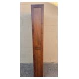 Tall Wooden Bookshelf with 5 Shelves 72in x 27in x 10in