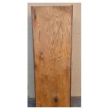 Tall Wooden Bookshelf with 5 Shelves 72in x 27in x 10in