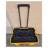 Contico Rolling Tool Box with Telescoping Handle and Tray
