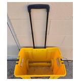 Contico Rolling Tool Box with Telescoping Handle and Tray