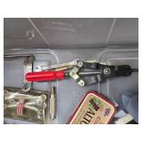 Assorted Hand Tools, Wrenches, Bits, and Glue Gun Collection