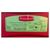 Rubbermaid 46 Quart Wheeled Ice Chest Cooler with Handle