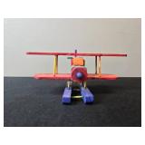 Set of Handmade Wooden Toy Vehicles Trucks Planes and Tractors