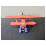 Set of Handmade Wooden Toy Vehicles Trucks Planes and Tractors