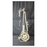 Caddy Wagon Folding Equipment Cart with Straps