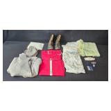 Vintage Childrens Clothing and Accessory Lot with Corral Cowboy Boots