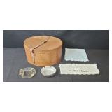Dobbs Twenty-Five Vintage Felt Hat with Case and Accessories