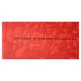 Chicago Symphony Orchestra 125th Anniversary Book and King David Gift Baton