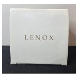 Set of 4 Lenox Etched Glass Footed Water Goblets