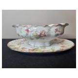 Collection of Vintage Porcelain Cups and Bowls including Hutschenreuther and Royal Albert