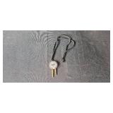 Collection of 2 Mens Watches, 3 Bolo Ties, and Horse Buckle