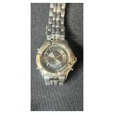 Collection of 2 Mens Watches, 3 Bolo Ties, and Horse Buckle