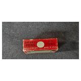 Wooden Ballpoint Pen with Cadillac Logo Embossed on Front of Case & Vintage Esterbrook Dipless Pen Nibs Set