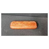 Wooden Ballpoint Pen with Cadillac Logo Embossed on Front of Case & Vintage Esterbrook Dipless Pen Nibs Set