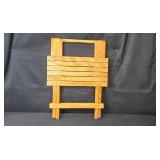 Folding Wooden Patio/TV Table