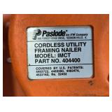 Paslode Impulse Cordless Utility Framing Nailer Kit Model IMCT with Battery, Charger, Nails, and Case