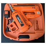 Paslode Impulse Cordless Utility Framing Nailer Kit Model IMCT with Battery, Charger, Nails, and Case