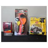 Multi-Use Pump, 2-Piece Strap Wrench Set, and 18-Piece Drill Bit Set Group