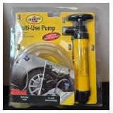 Multi-Use Pump, 2-Piece Strap Wrench Set, and 18-Piece Drill Bit Set Group