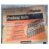 Paslode ProStrip Nails and Cordless Fuel Cells Lot