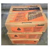 Paslode ProStrip Nails and Cordless Fuel Cells Lot