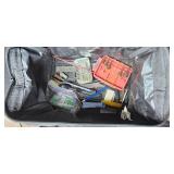 Tool Bag with Hand Tools, Craftsman Hex Key Set, and Accessories