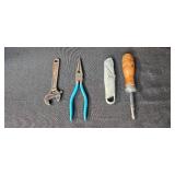 Tool Bag with Hand Tools, Craftsman Hex Key Set, and Accessories