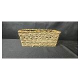 Assorted Woven Basket Lot - 10 Pieces Mixed Sizes and Styles