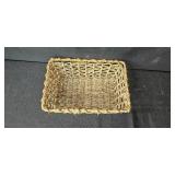 Assorted Woven Basket Lot - 10 Pieces Mixed Sizes and Styles