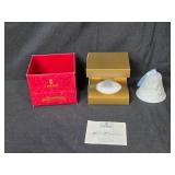 Lladro 1998 Porcelain Christmas Bell Ornament with Box