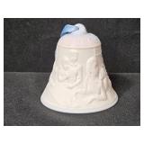 Lladro 1998 Porcelain Christmas Bell Ornament with Box