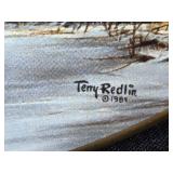 Terry Redlin "Evening Company" Collectible Plate by Hadley House