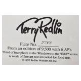 Terry Redlin "Evening Company" Collectible Plate by Hadley House