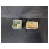 Holiday Decor Collection with Ornaments, Candle, and Unopened Set of Gift Boxes