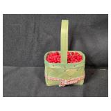 Holiday Decor Collection with Ornaments, Candle, and Unopened Set of Gift Boxes