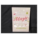 Holiday Decor Collection with Ornaments, Candle, and Unopened Set of Gift Boxes