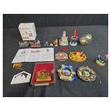 Liberty Falls Hand Painted Figurines and White House Christmas Ornaments Collection