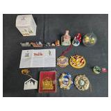Liberty Falls Hand Painted Figurines and White House Christmas Ornaments Collection