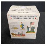 Liberty Falls Hand Painted Figurines and White House Christmas Ornaments Collection