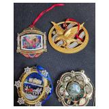 Liberty Falls Hand Painted Figurines and White House Christmas Ornaments Collection
