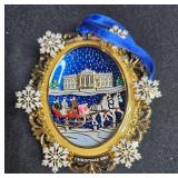 Liberty Falls Hand Painted Figurines and White House Christmas Ornaments Collection
